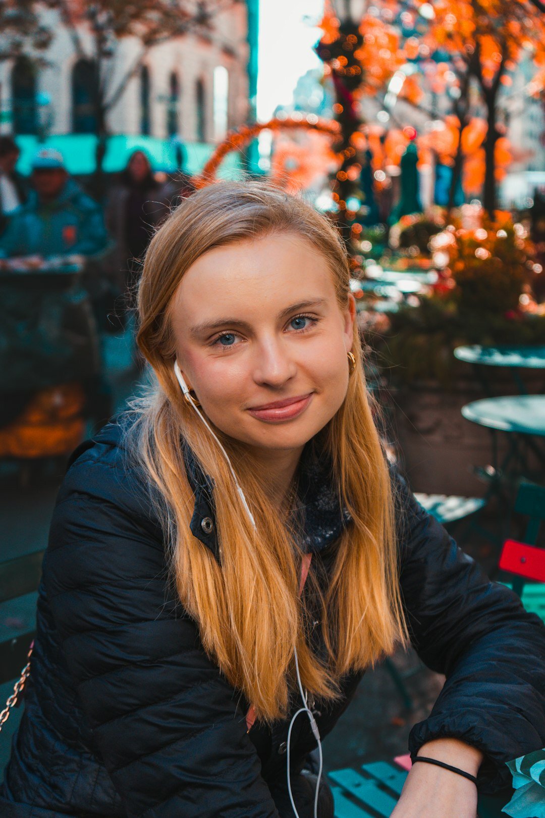 Portrait of a Finnish woman broadcast producer