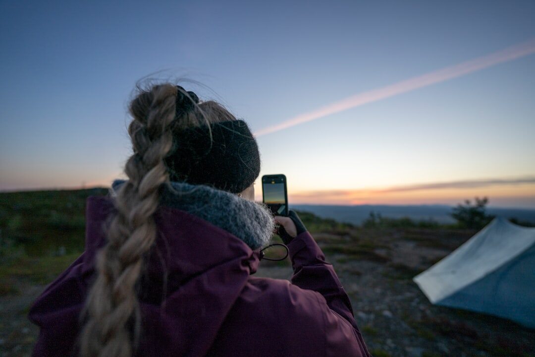 Portrait of a Finnish woman camera operator